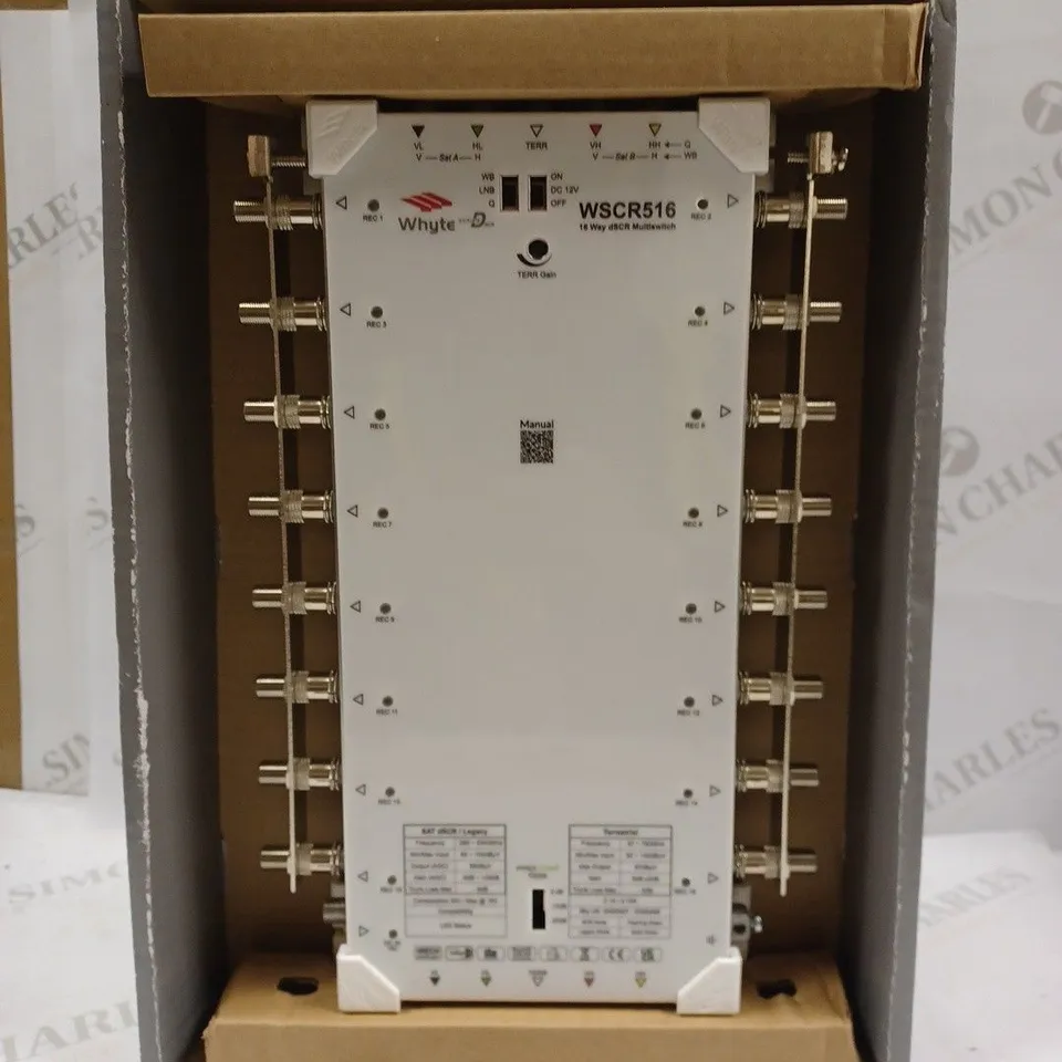 WHYTE SERIES DSCR 16 WAY MULTISWITCH MODEL - WSCR516
