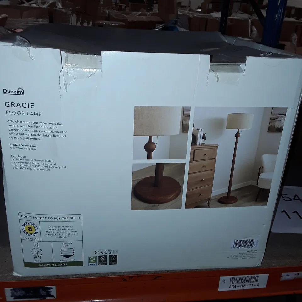 DUNELM GRACIE FLOOR LAMP – BOXED