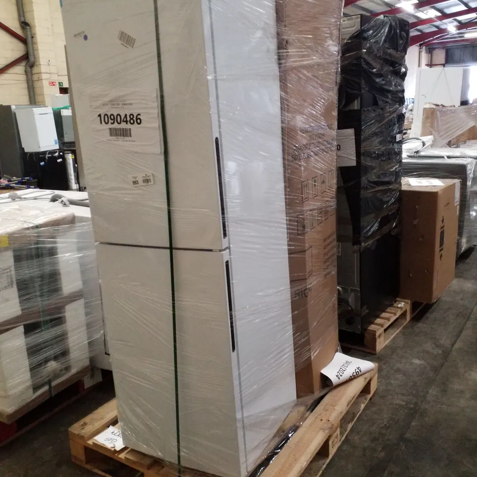 PALLET OF APPROXIMATELY 2 UNPROCESSED RAW RETURN WHITE GOODS TO INCLUDE