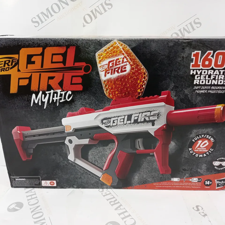 BOXED NERF PRO MYTHIC GELFIRE RRP £66.99
