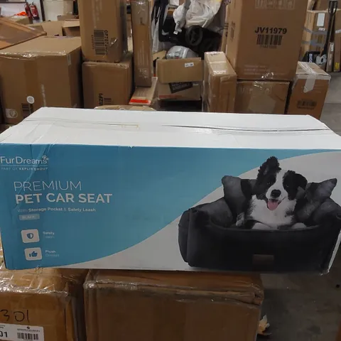 BOXED FURDREAMS PREMIUM PET CAR SEAT