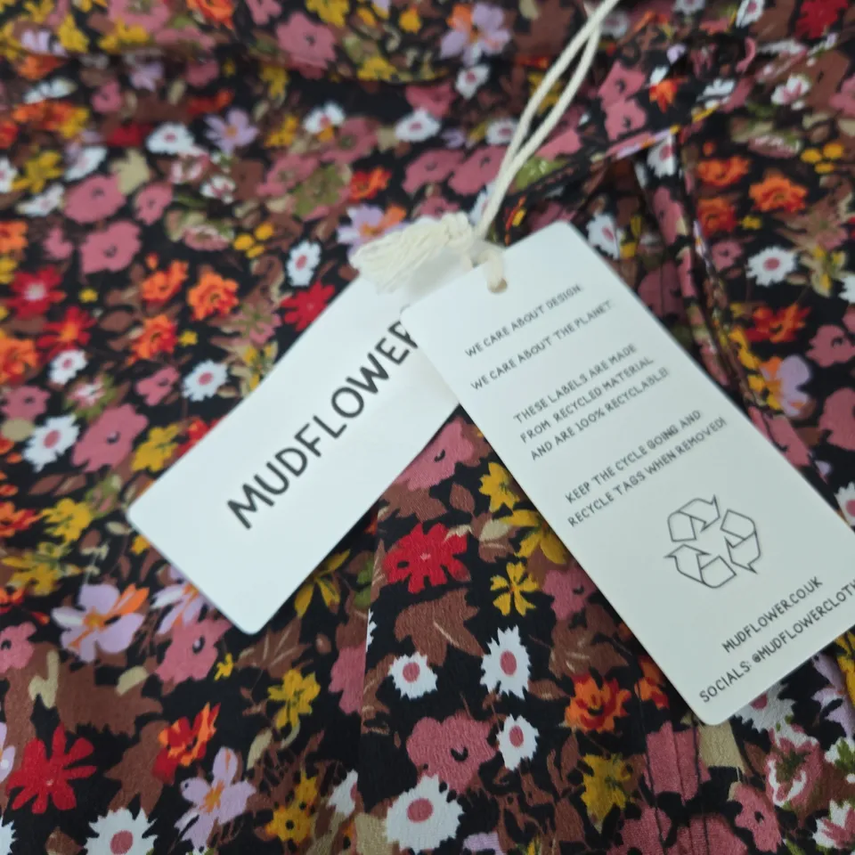 MUDFLOWER FLORAL DRESS - UK 16