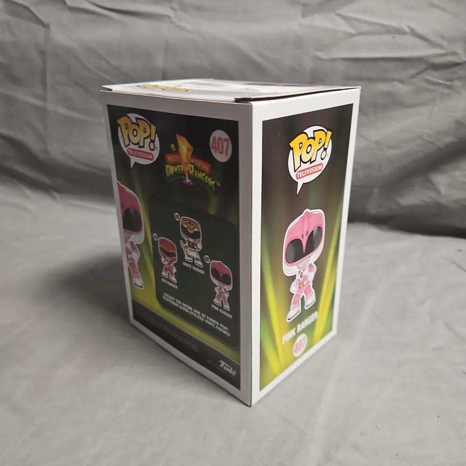 BOXED FUNKO POP! PINK RANGER VINYL FIGURE – MIGHTY MORPHIN POWER RANGERS