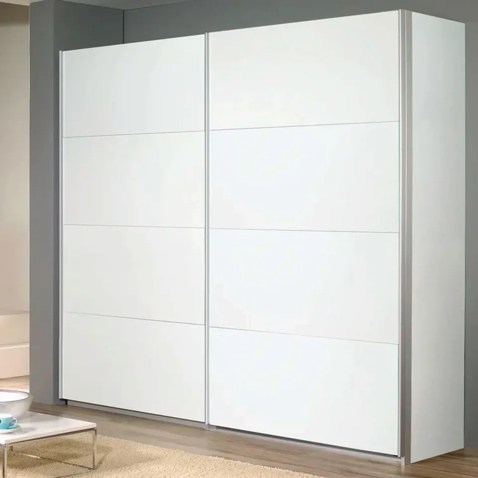 BOXED MORENO 2 DOOR SLIDING WARDROBE (6 PARTS)