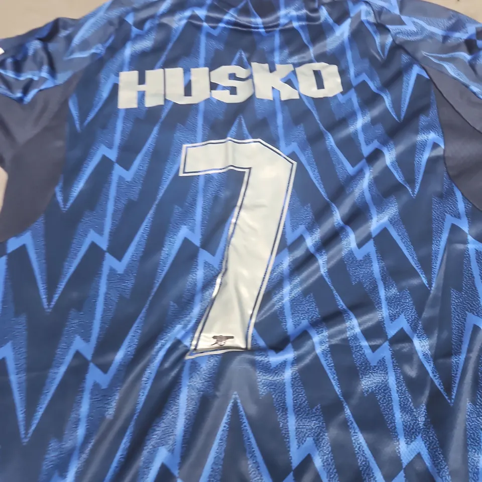 ARSENAL FC ADIDAS AWAY JERSEY –- HUSKO 7 - SIZE L