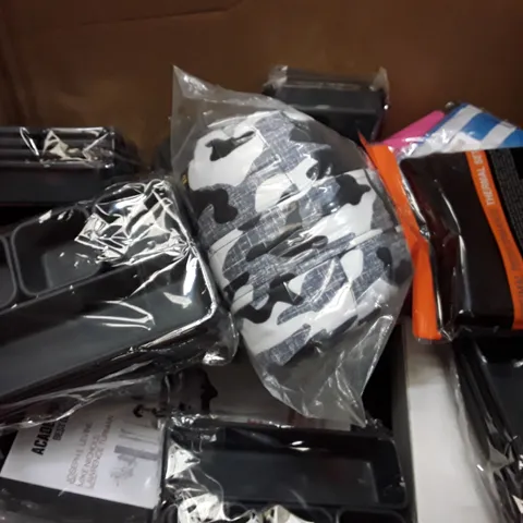 PALLET TO CONTAIN AN ASSORTMENT OF HOUSEHOLD ITEMS TO INCLUDE PORTABLE MONITOR, HEADPHONES, GAMES AND CLOTHING ECT