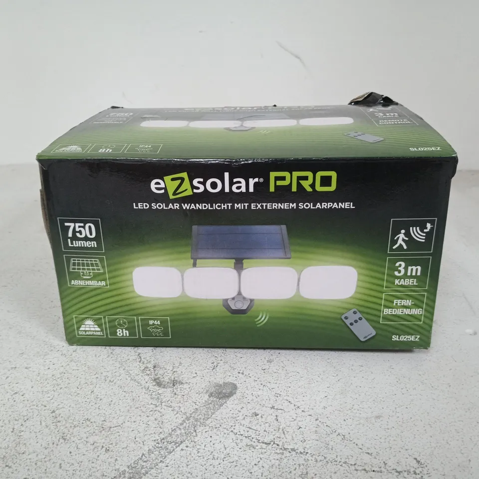 BOXED EZSOLAR PRO LED SOLAR LIGHT