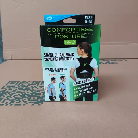 JML COMFORTISSE POSTURE PRO SMALL/MEDIUM BACK SUPPORT