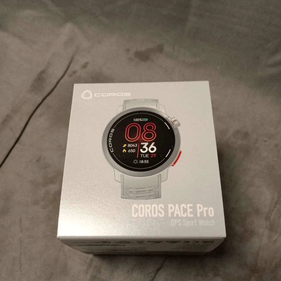 COROS PACE PRO GPS SPORT WATCH – BOXED