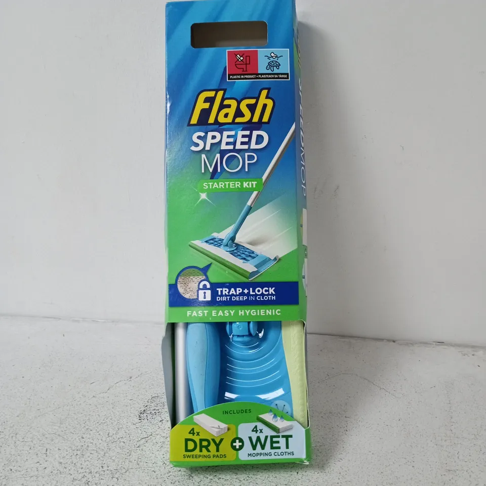 FLASH SPEED MOP STARTER KIT – BOXED CLEANING SYSTEM