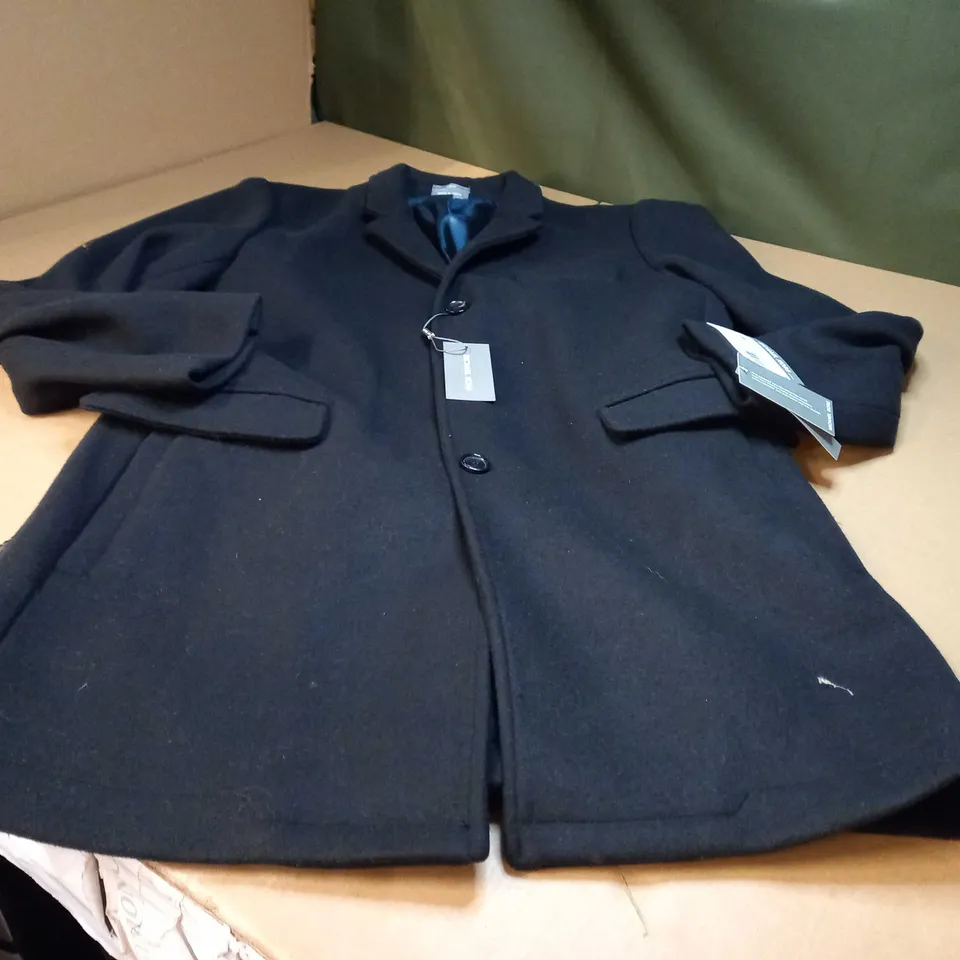 MICHAEL KORS BLACK MENS FORMAL OVERCOAT - SIZE 40R