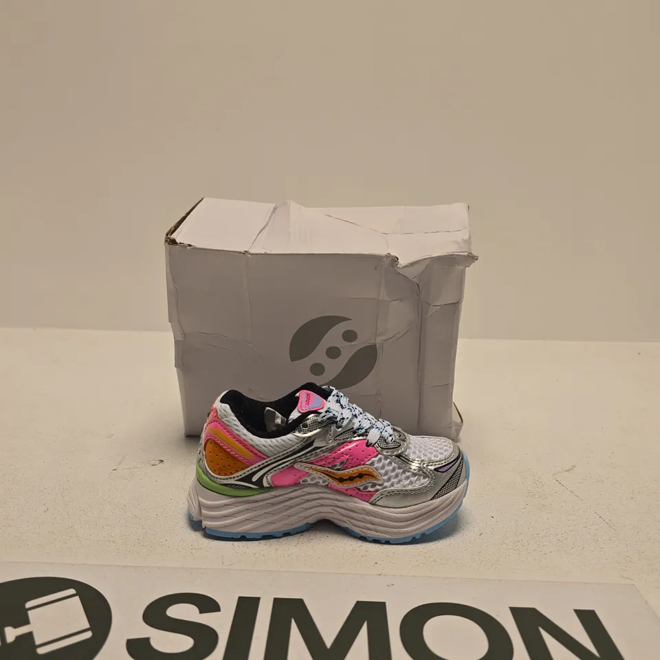 SAUCONY KIDS' MULTICOLOUR RUNNING SHOES – UK SIZE 9M