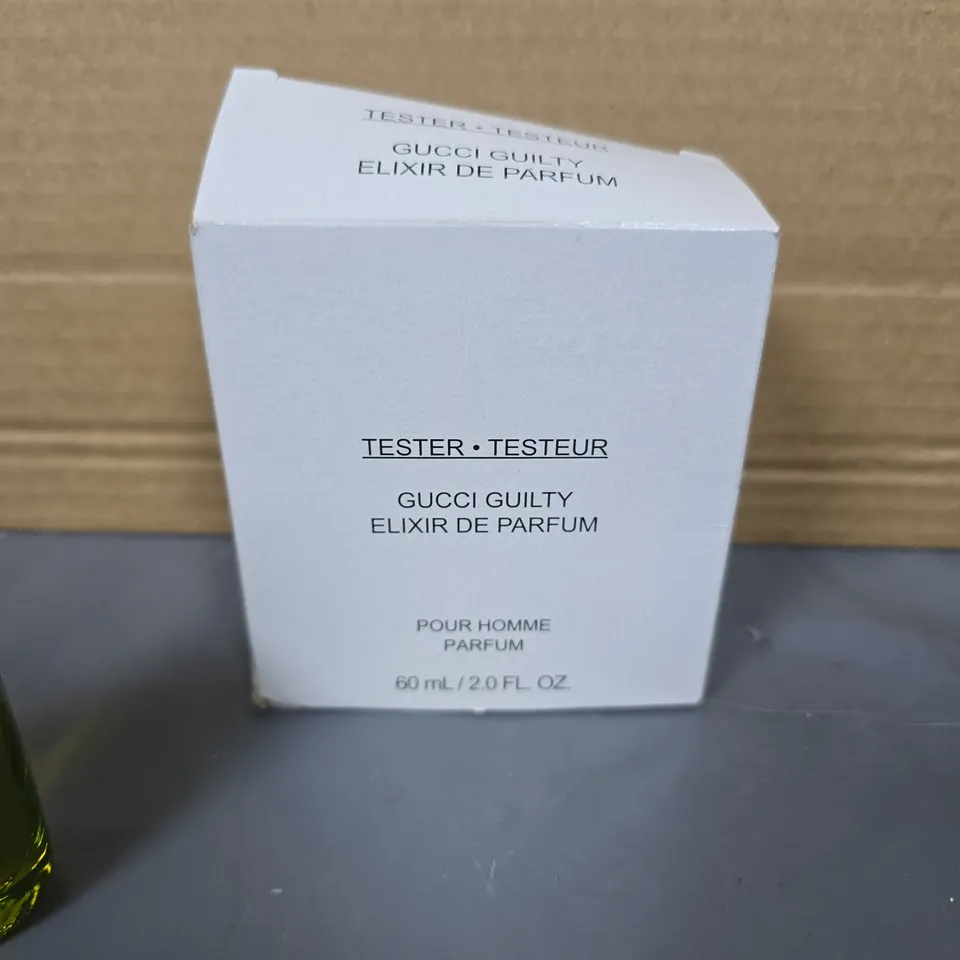 GUCCI GUILTY ELIXIR DE PARFUM – TESTER FOR MEN, 60 ML