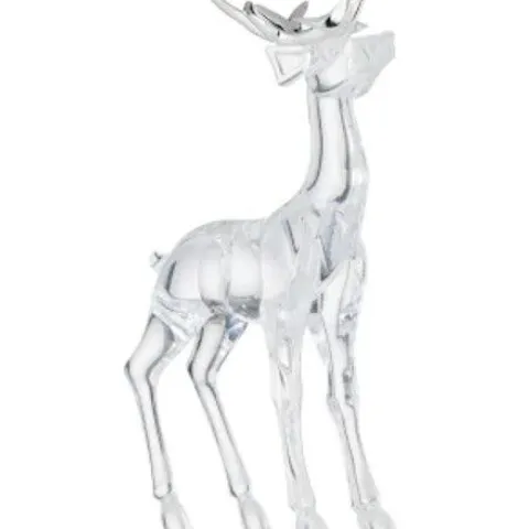 BOXED JM BY JULIEN MACDONALD PERSPEX STAG - GOLD
