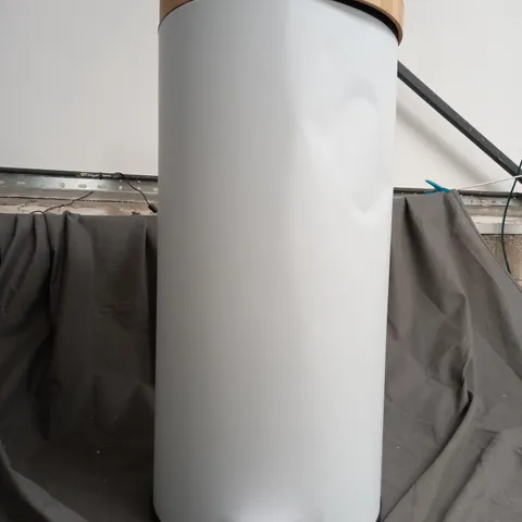 BOXED WHITE 30L PEDAL BIN