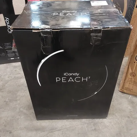 BOXED ICANDY PEACH 7 BISCOTTI ON BLONDE BABY STROLLER