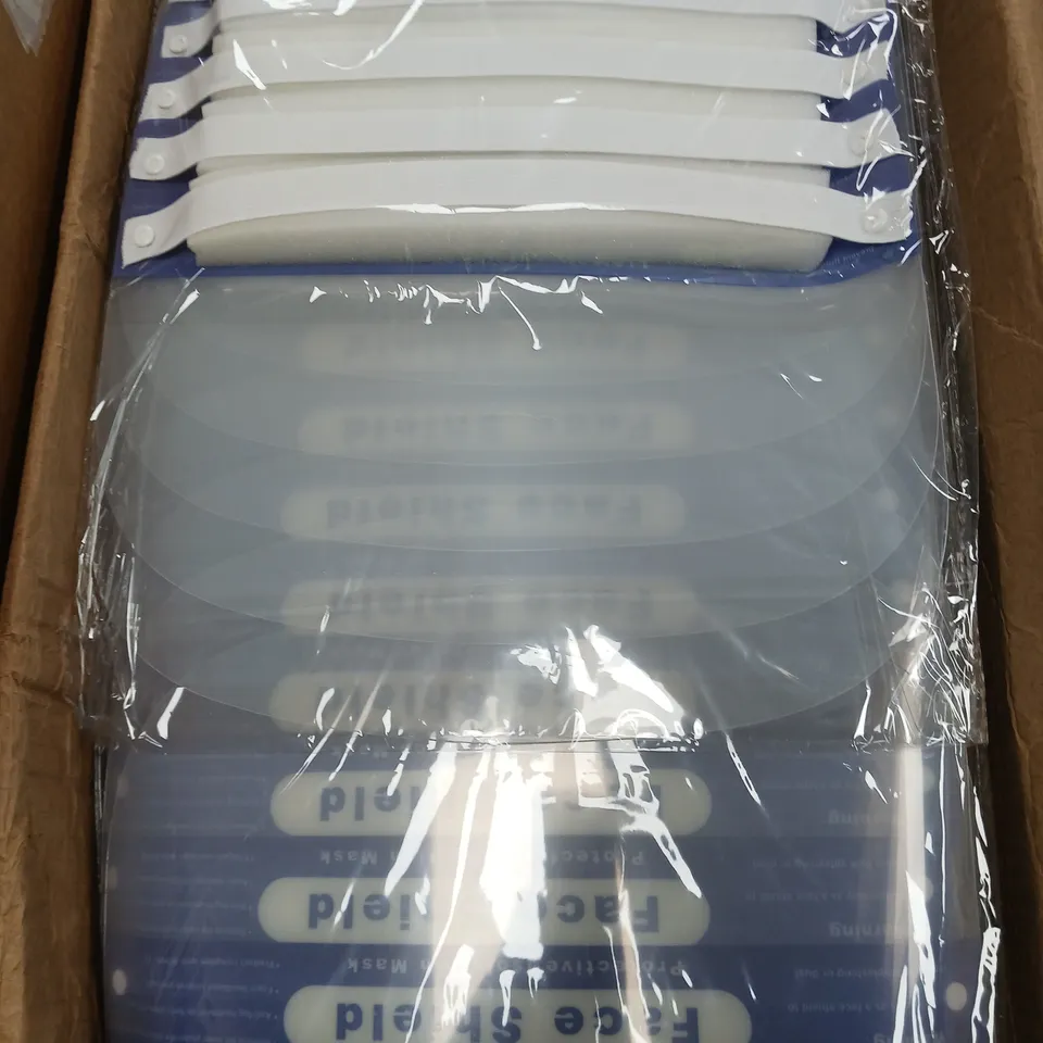 APPROXIMATELY 200 PROTECTIVE MEDICAL FACE SHIELDS  