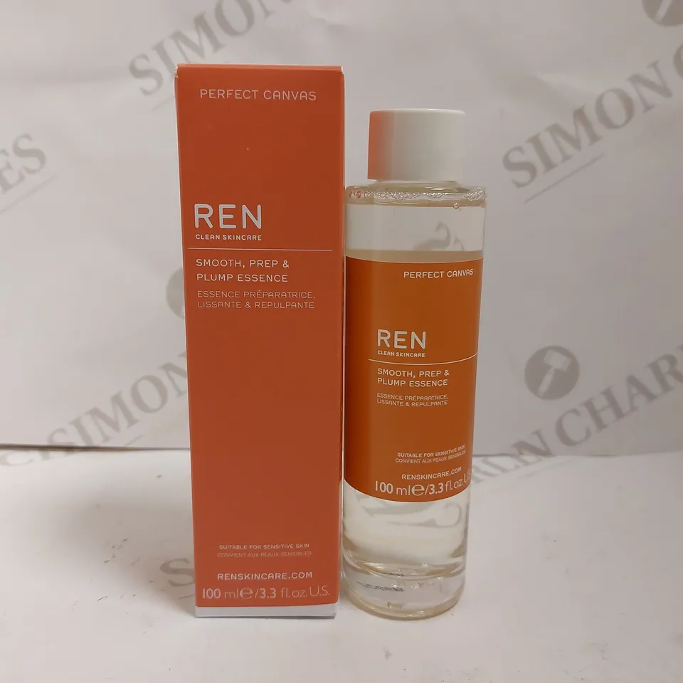 REN SMOOTH, PREP AND PLUMP ESSENCE SERUM - 100ML