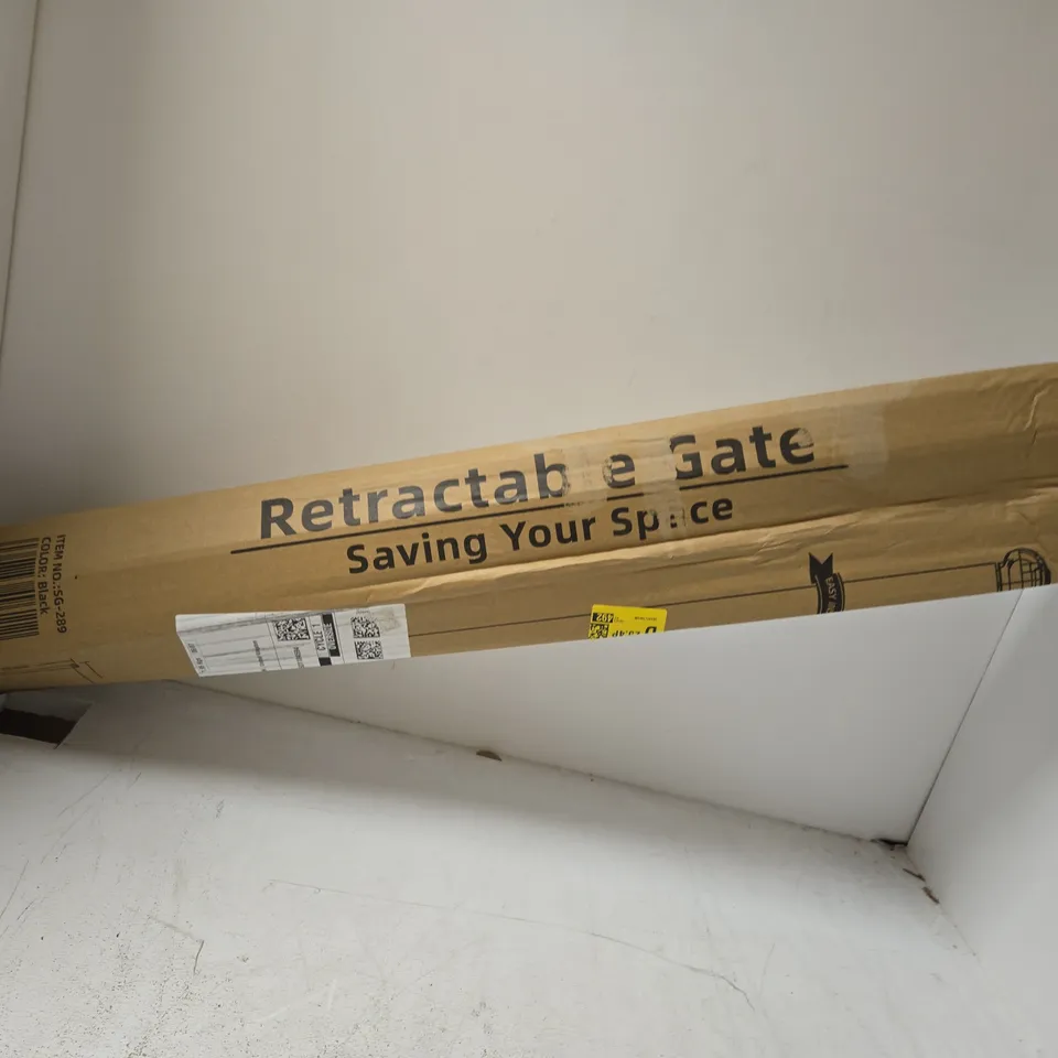 RETRACTABLE GATE – BLACK, BOXED (SG-289)