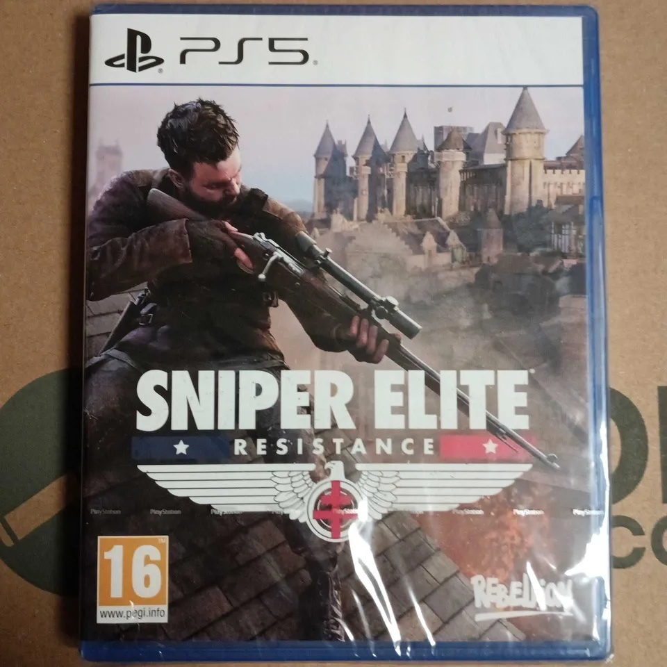 SEALED SNIPER ELITE RESISTANCE – PS5 GAME