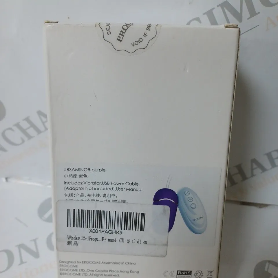 BOXED SEALED EROCOME WIRELESS VIBRATOR FOR WOMEN