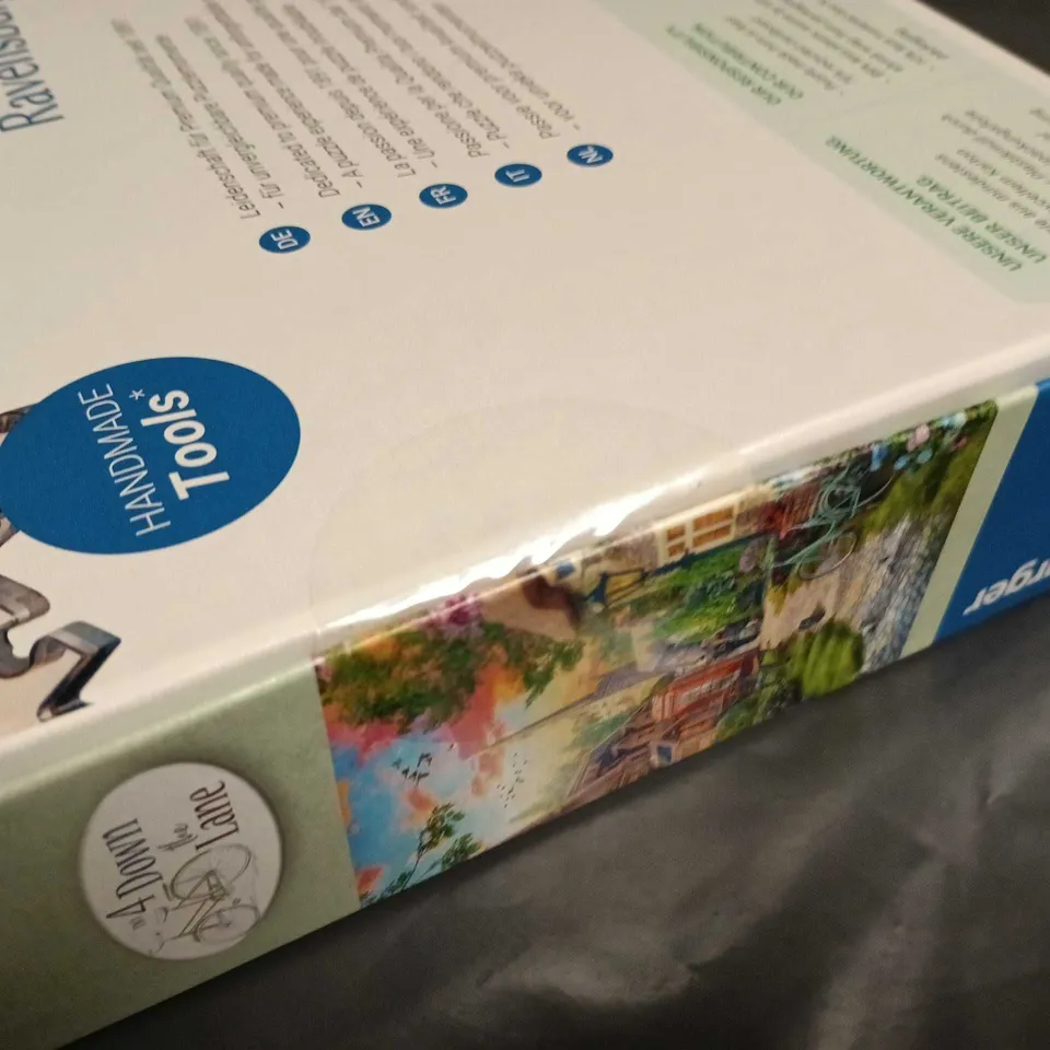 SEALED RAVENSBURGER 1000-PIECE JIGSAW PUZZLE – VILLAGE SCENE (CHURCH LANE)