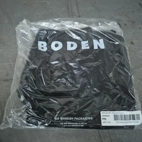 BODEN RICHMOND TROUSERS - WOMEN'S BLACK, UK 8P (PETITE)