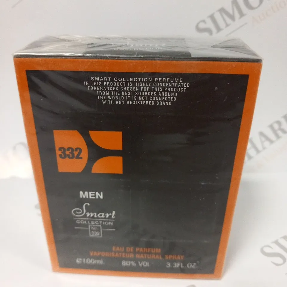 BOXED AND SEALED 332 MEN SMART COLLECTION EAU DE PARFUM 100ML