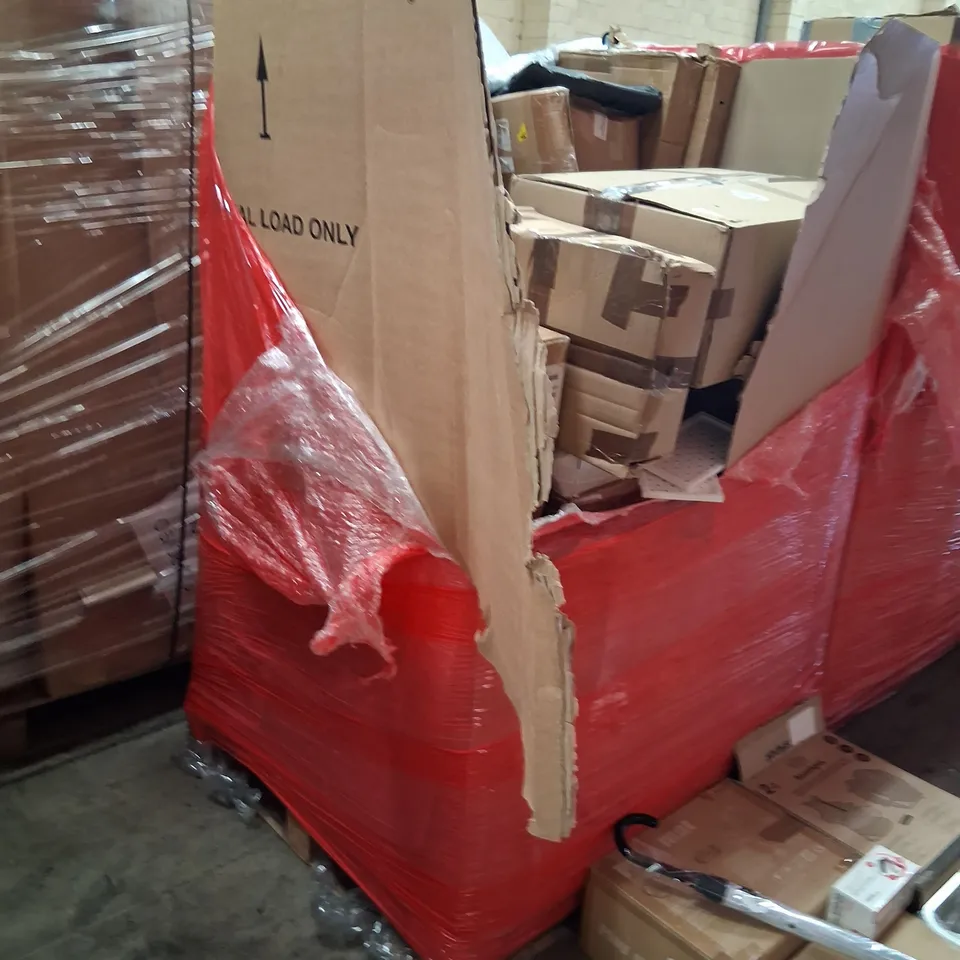 PALLET CONSISTING OF A LARGE QUANTITY OF ASSORTED HOUSEHOLD AND ELECTRICAL PRODUCTS AND ACCESSORIES TO INCLUDE;