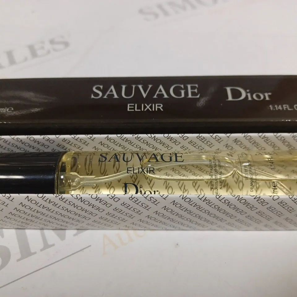 BOXED SAUVAGE ELIXIR DIOR PARFUM 33ML