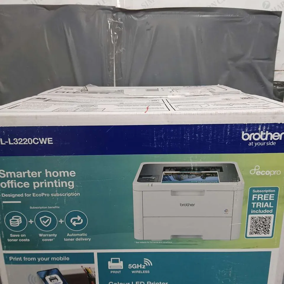 BOXED BROTHER HL-L3220CWE ECOPRO READY PROFESSIONAL COLOUR LASER PRINTER - COLLECTION ONLY