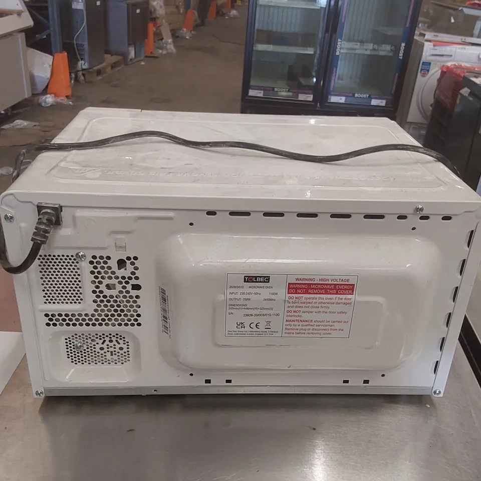 TOLBEC 700W MICROWAVE OVEN