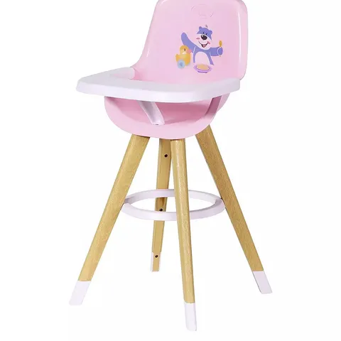 BOXED BABY BORN HIGH CHAIR 