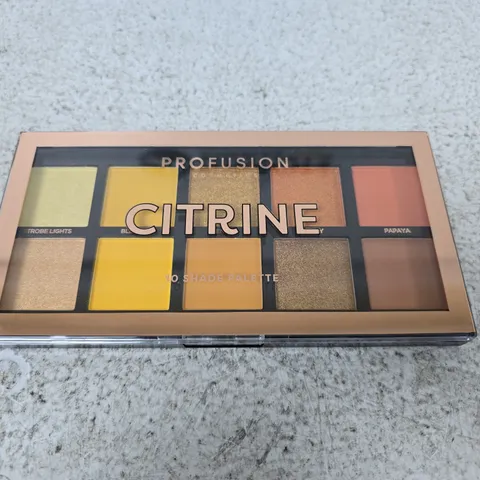PROFUSION CITRINE 10-SHADE EYESHADOW PALETTE