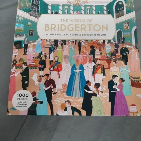 THE WORLD OF BRIDGERTON 1000-PIECE PUZZLE