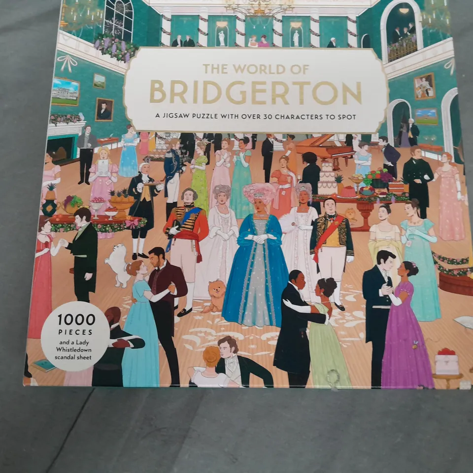 THE WORLD OF BRIDGERTON 1000-PIECE PUZZLE