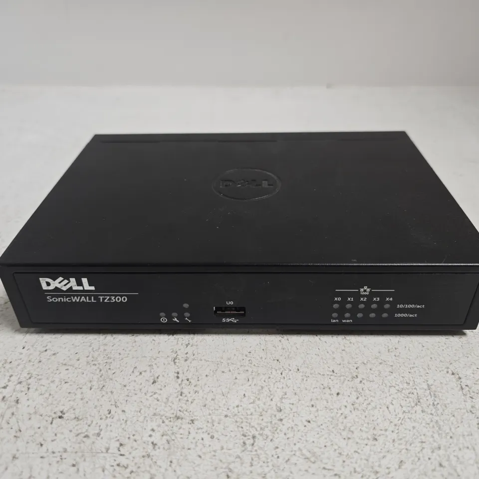 DELL SONICWALL TZ300 UNIFIED THREAT MANAGEMENT (UTM) FIREWALL