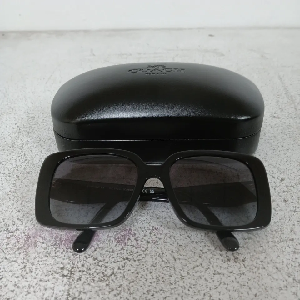 COACH SUNGLASSES HC8424U CAD541 – BLACK FRAME