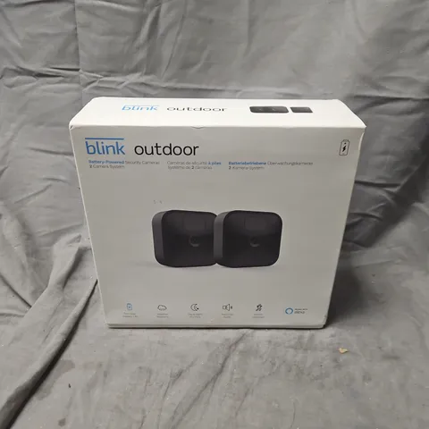 BLINK OUTDOOR WIRELESS SECURITY CAMERA SYSTEM – 2 CAMERA KIT (BOXED)