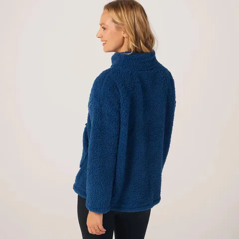 COZEE HOME BORG FUNNEL NECK TOP (PINK)