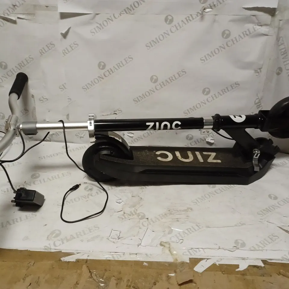 ZINC TWO WHEELED FOLDING LIGHT UP ELECTRIC E5 SCOOTER RRP £149.99