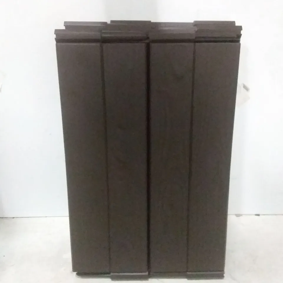 RAISED GARDEN BED SIZE: 120 X 120CM COLOUR: BROWN