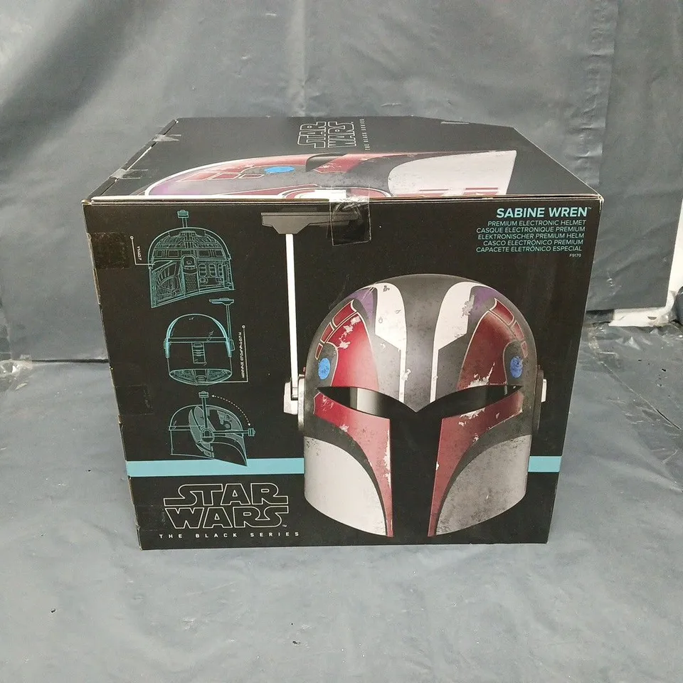 STAR WARS BLACK SERIES SABINE WREN ELECTRONIC HELMET