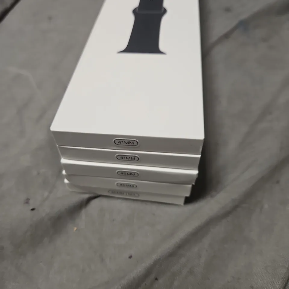 APPLE WATCH SPORT BAND – MIDNIGHT, 41MM/45MM, SET OF 5 BOXES