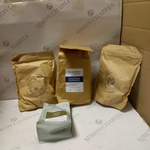 BOX OF ASSORTED COFFEE'S