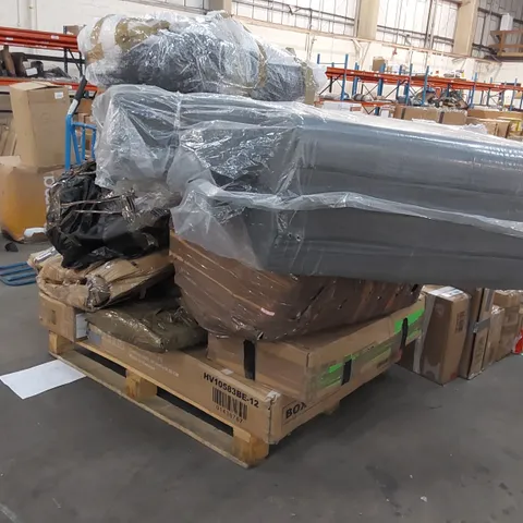 PALLET OF ASSORTED CONSUMER PRODUCTS/FURNITURE PARTS