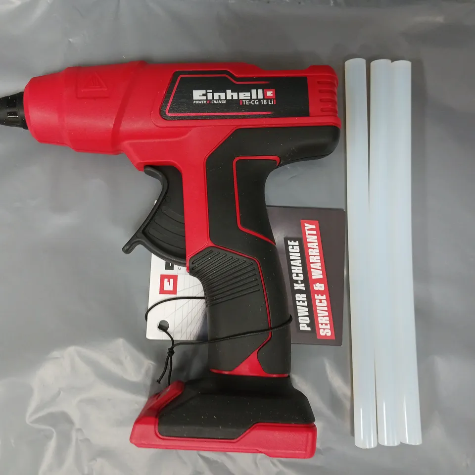 BOXED EINHELL CORDLESS HOT GLUE GUN