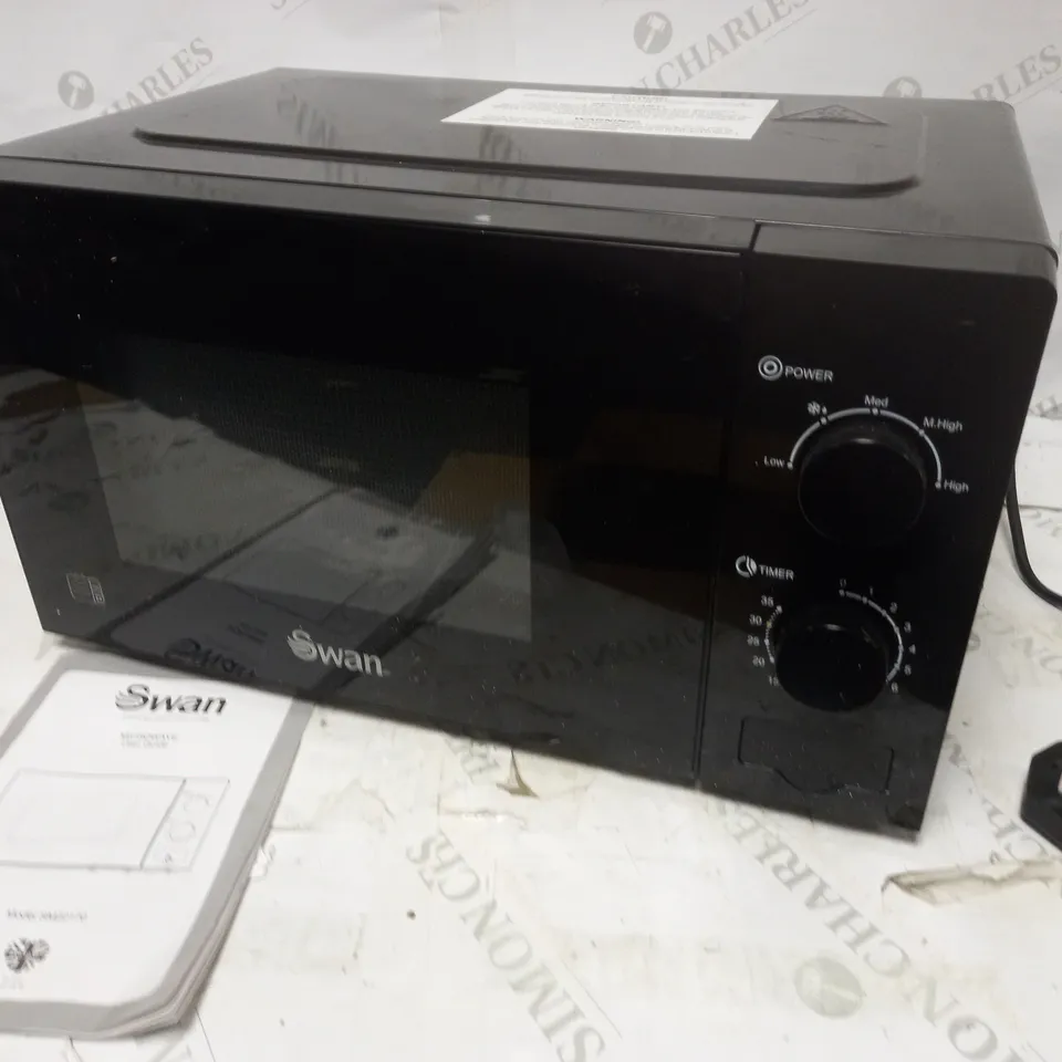 SWAN 20L 700W MANUAL MICROWAVE RRP £54