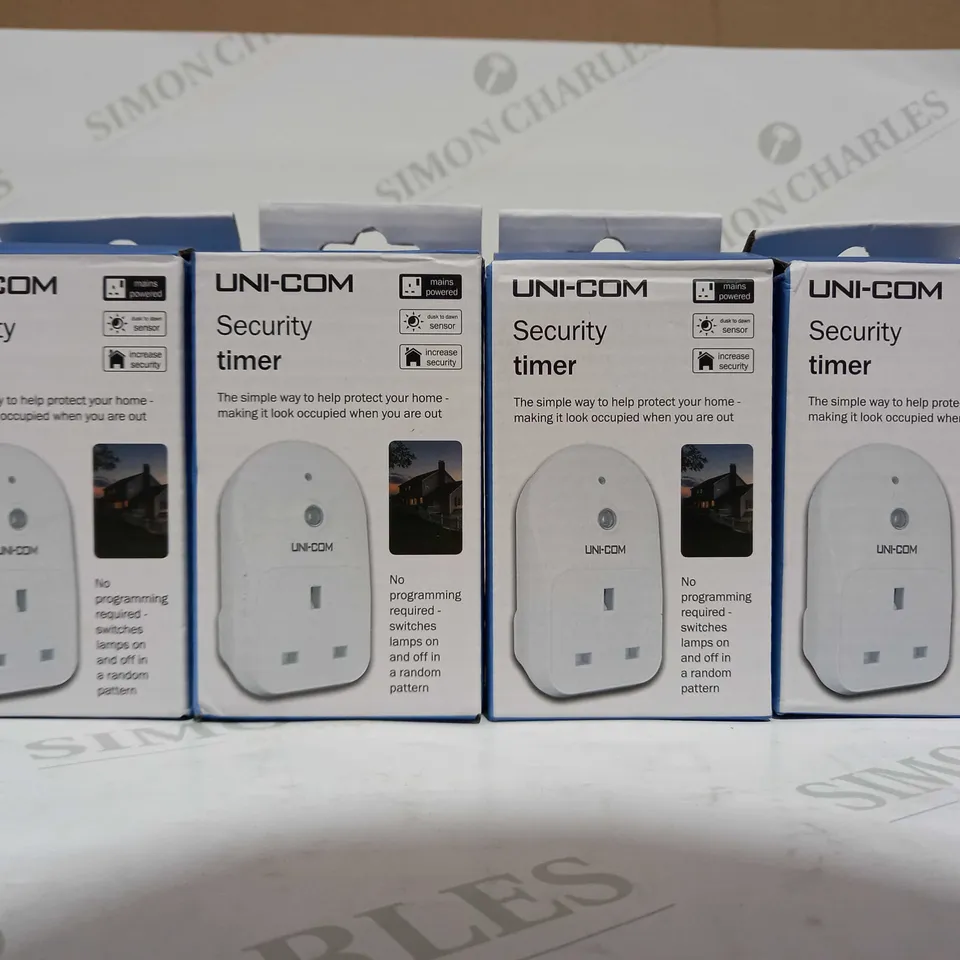 UNI-COM SET OF 4 SECURITY TIMERS