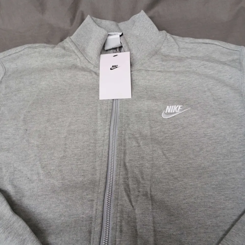 NIKE LOGO FULL ZIP JACKET - SIZE SMALL